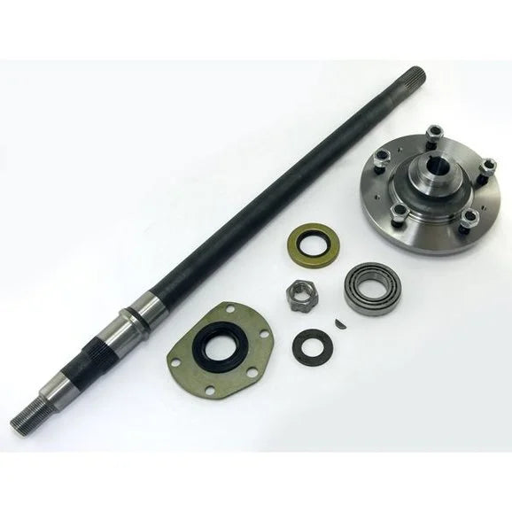 OMIX 16530.31 Drivers Side Axle Shaft Kit for 82-86 CJ-7 & CJ-8 with AMC Wide Track Model 20 Rear Axle