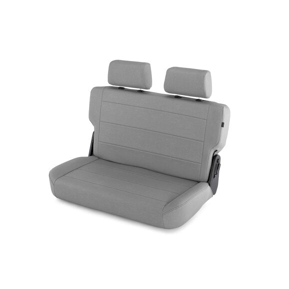 Load image into Gallery viewer, Quadratec Heritage Fold &amp; Tumble Rear Bench Seat for 55-95 Jeep CJ &amp; Wrangler YJ
