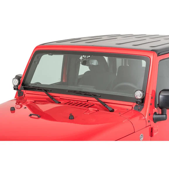 Load image into Gallery viewer, J.W. Speaker 6149203 A-Pillar Light Mounts for 07-18 Jeep Wrangler JK
