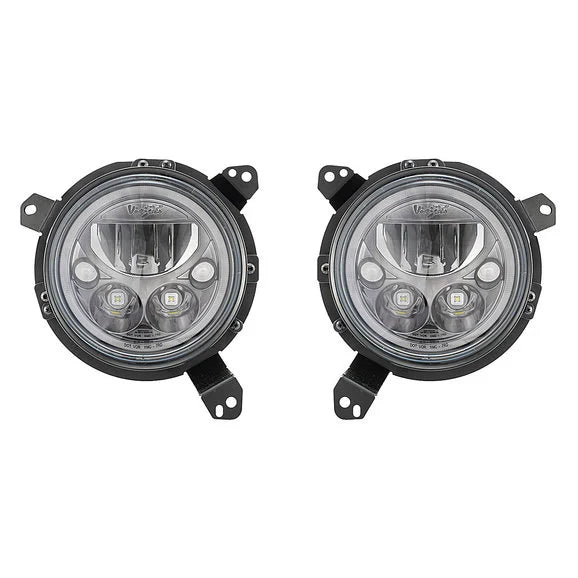 Load image into Gallery viewer, Vision X Vortex Halo LED Headlight Pair for 18-24 Jeep Wrangler JL &amp; 20-24 Gladiator JT
