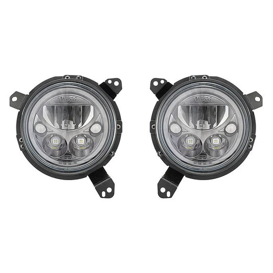 Vision X Vortex Halo LED Headlight Pair for 18-24 Jeep Wrangler JL & 20-24 Gladiator JT