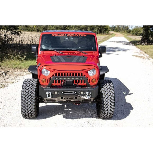 Rough Country 10527 Hood Louver for 07-18 Jeep Wrangler JK