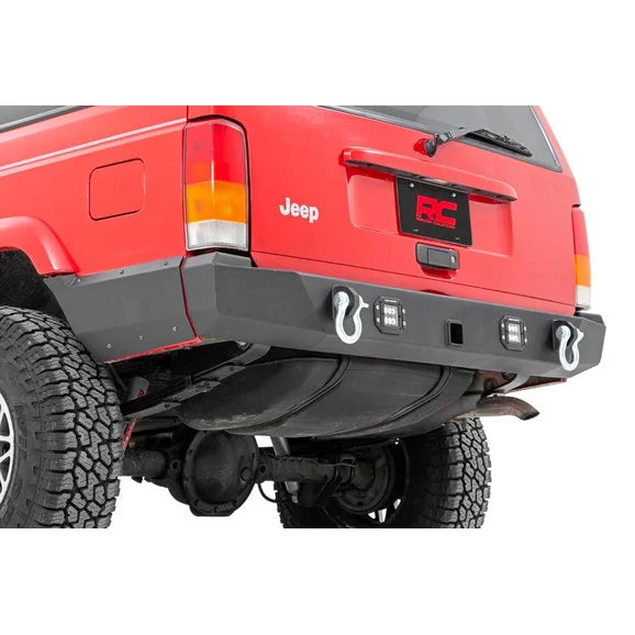 Load image into Gallery viewer, Rough Country 110504 Rear LED Bumper for 84-01 Jeep Cherokee XJ
