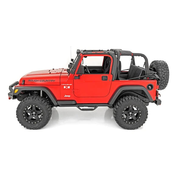 Load image into Gallery viewer, Rough Country 99033 5.5in Fender Flares for 97-06 Jeep Wrangler TJ
