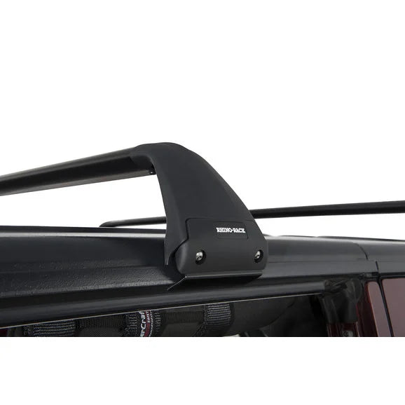 Load image into Gallery viewer, Rhino-Rack SG59 Gutter-Mount Vortex 2-Bar Roof Rack for 07-24 Wrangler JL, JK Unlimited, &amp; 20-24 Gladiator JT
