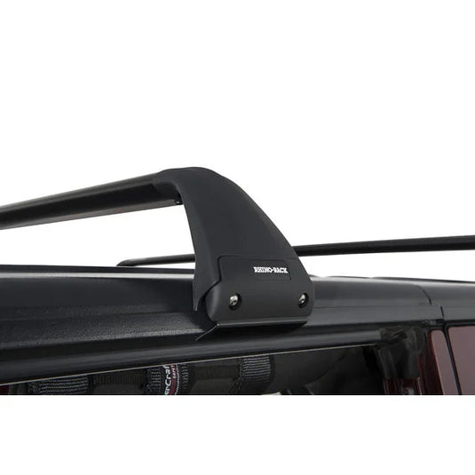 Rhino-Rack SG59 Gutter-Mount Vortex 2-Bar Roof Rack for 07-24 Wrangler JL, JK Unlimited, & 20-24 Gladiator JT