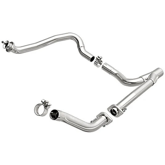 Magnaflow 19211 Loop Delete Y Exhaust Pipe in Stainless Steel for 12-18 Jeep Wrangler JK