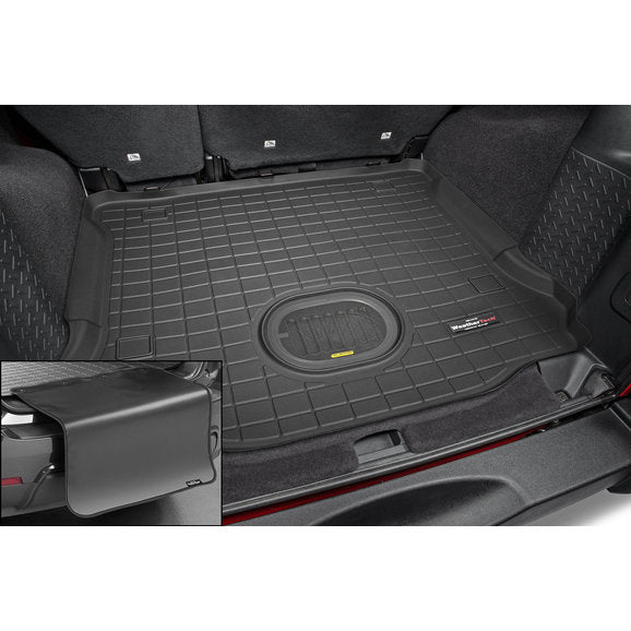 Load image into Gallery viewer, WeatherTech Cargo Liner for 15-18 Jeep Wrangler Unlimited JK 4 Door with All Weather Subwoofer
