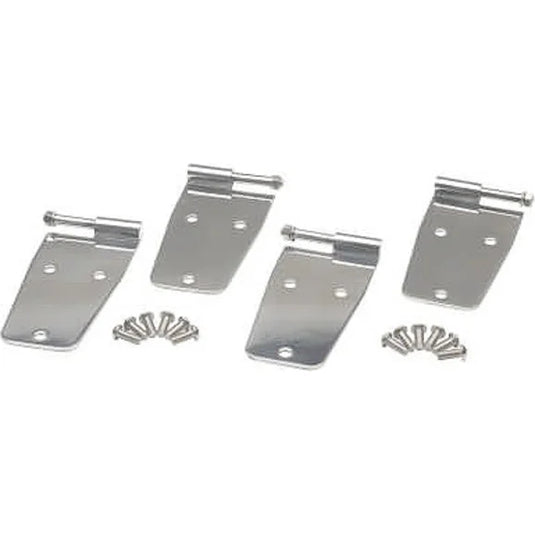 Kentrol Door Hinges for 76-93 Jeep CJ-7, CJ-8 Scrambler & Wrangler YJ with Full Steel Doors