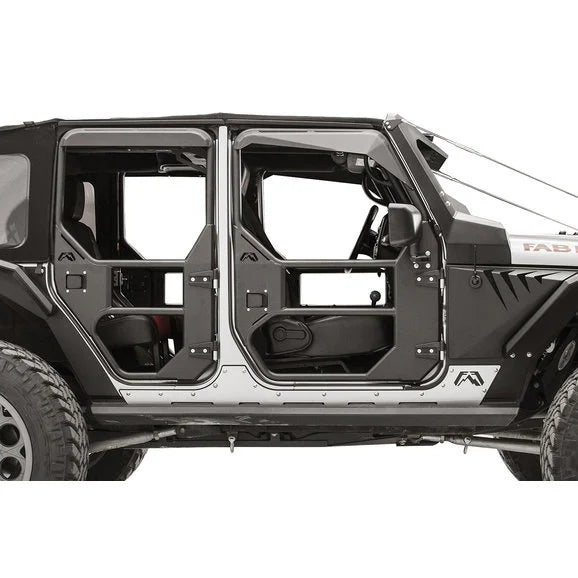 Load image into Gallery viewer, Fab Fours Full Tube Doors for 07-18 Jeep Wrangler JK
