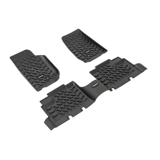 Quadratec Ultimate All Weather Floor Liners for 07-13 Jeep Wrangler JK Unlimited