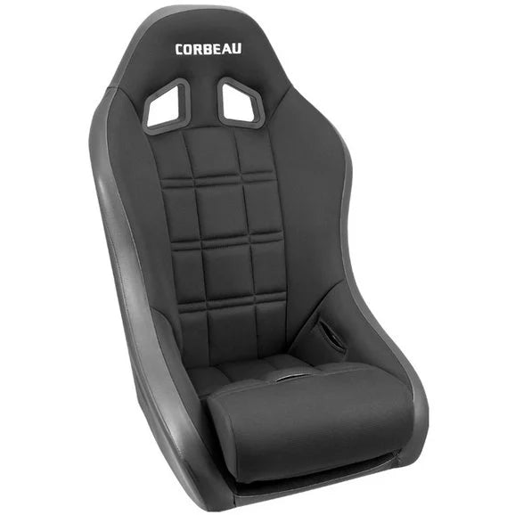 Load image into Gallery viewer, Corbeau 68802B Baja XP Suspension Seat in Black Vinyl/Cloth
