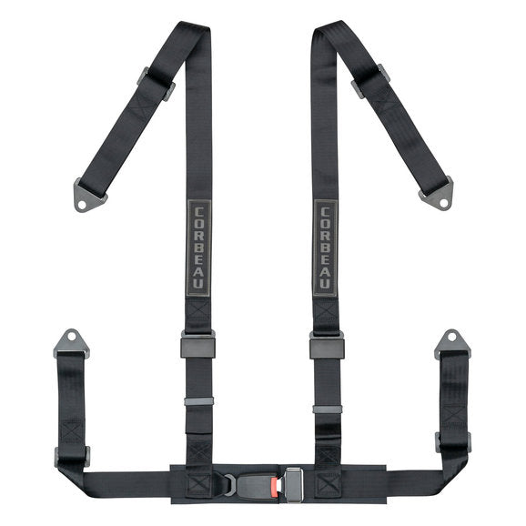 Load image into Gallery viewer, Corbeau 2-Inch 4-Point Bolt In Harness Belts
