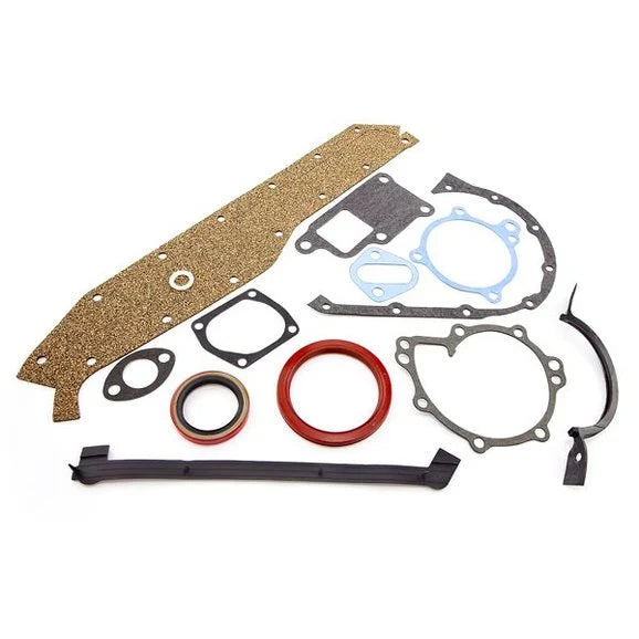 OMIX 17442.01 Lower Engine Gasket Set for 80-83 Jeep CJ Series with GM 2.5L Engine