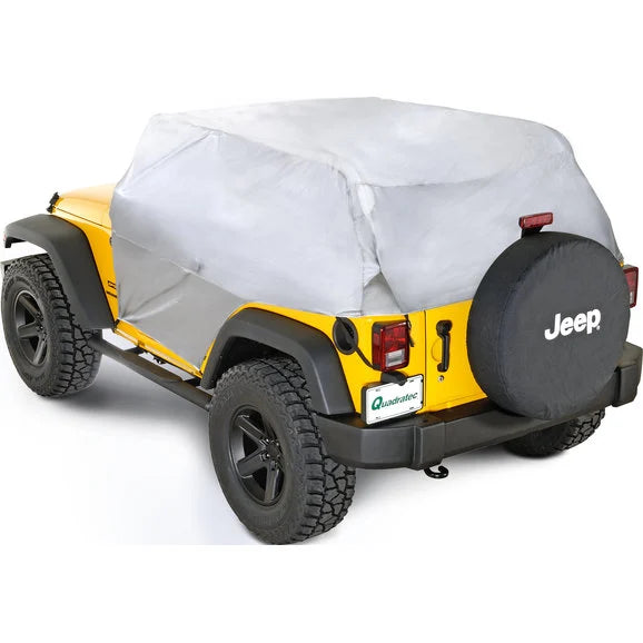 Quadratec 11181.1220 Silver MultiGuard Cab Cover for 07-18 Jeep Wrangler JK 2 Door