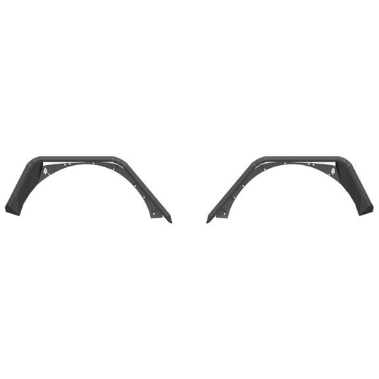 Road Armor Stealth Steel Fender Flares for 18-24 Jeep Wrangler JL & Gladiator JT