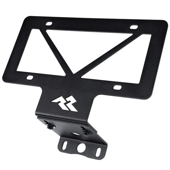 Load image into Gallery viewer, Rugged Ridge 11585.25 License Plate Relocation Bracket for 18-24 Jeep Wrangler JL
