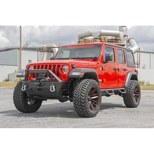 Rough Country 50in LED Light Bar with Cowl Mount Kit for 18-24 Jeep Wrangler JL & Gladiator JT