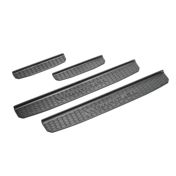 Load image into Gallery viewer, Mopar 82215394 Door Sill Guards for 18-24 Jeep Wrangler JL Unlimited
