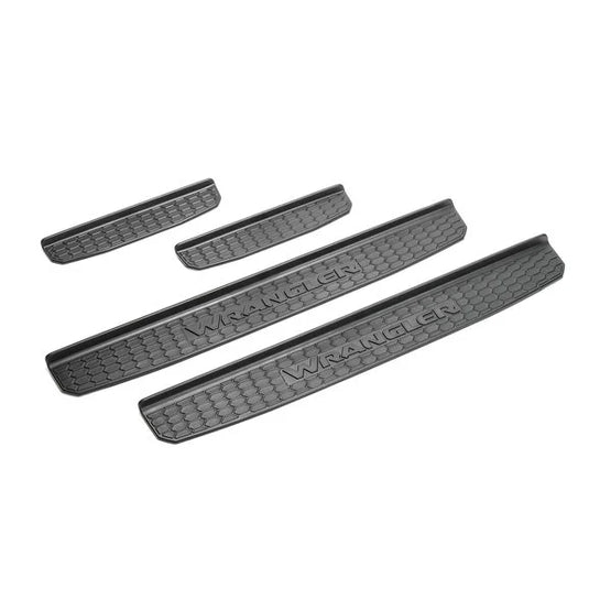 Mopar 82215394 Door Sill Guards for 18-24 Jeep Wrangler JL Unlimited