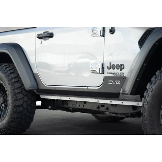 DV8 Offroad SRJL-29 Rock Skins for 18-24 Jeep Wrangler JL 2-Door