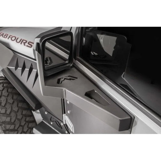 Fab Fours JK3001-1 Door Mirror Armor for 07-18 Jeep Wrangler JK