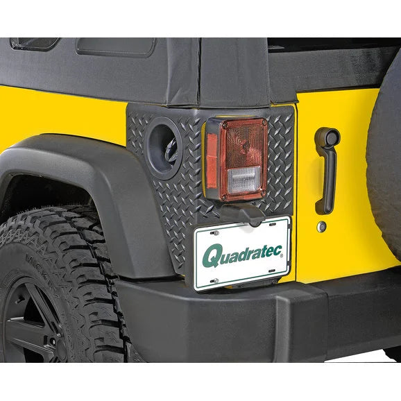 Load image into Gallery viewer, Rugged Ridge 11651.02 Body Armor Corner Guards in Black for 07-18 Jeep Wrangler JK 2 Door
