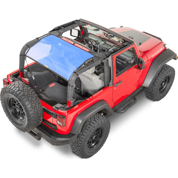 Load image into Gallery viewer, Dirtydog 4X4 Rear Sun Screen for 07-18 Jeep Wrangler JK 2 Door
