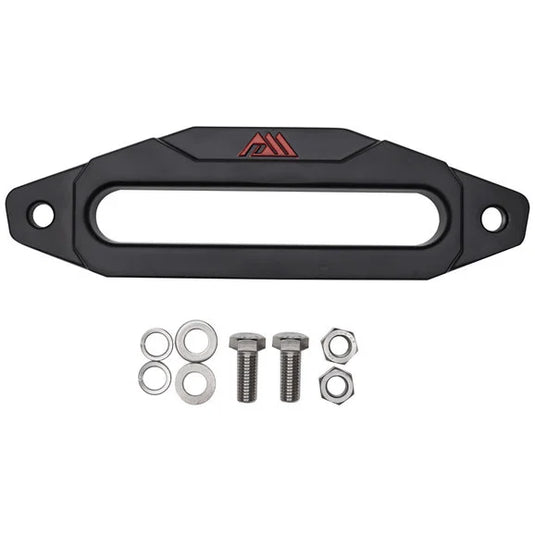 Paramount Automotive 81-10100 10" Aluminum Hawse Fairlead in Black