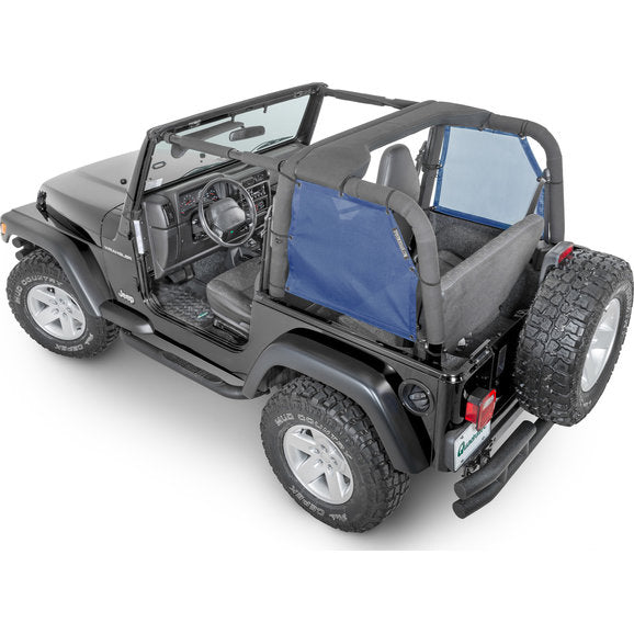 Load image into Gallery viewer, SpiderWebShade SpiderSides for 97-06 Jeep Wrangler TJ
