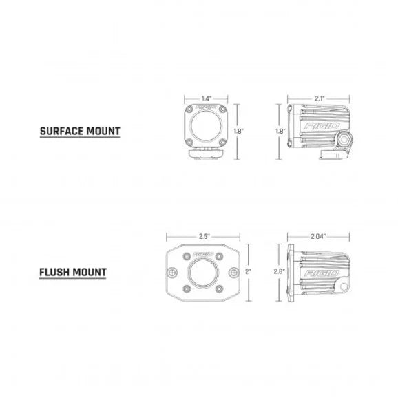 Load image into Gallery viewer, Rigid Industries 20641 Ignite Flush Mount LED Backup Light Kit
