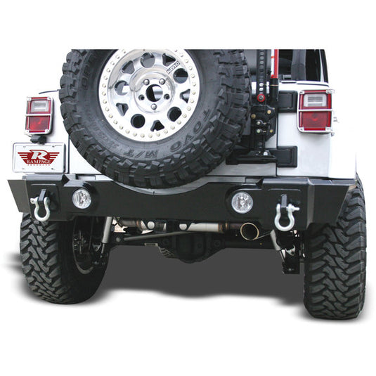 Rampage Products 5083059 Fog Light Kit for 87-24 Jeep Wrangler JL, JK, TJ & YJ with Rampage Recovery Bumper