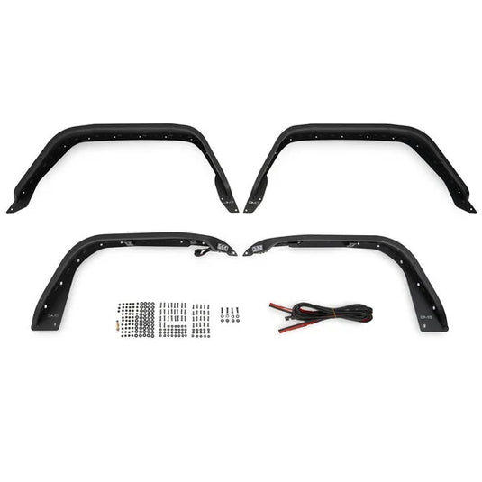 DV8 Offroad FDGL-07 Slim Fender Flares for 20-24 Jeep Gladiator JT