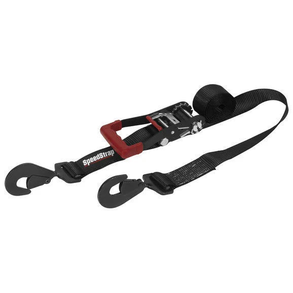 Load image into Gallery viewer, PRP Seats SpeedStrap 2″ x 10′ Ratchet Tie Down with Twisted Snap Hooks
