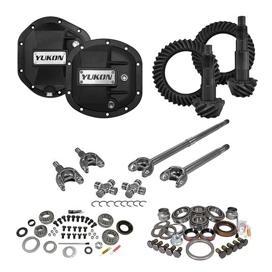 Yukon Gear & Axle Ring and Pinon Gear Kits for 07-18 Jeep Wrangler JK Non-Rubicon with Dana 30 & 44 Axles