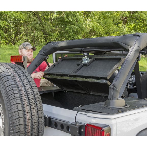 Load image into Gallery viewer, Aries Security Cargo Lid for 07-18 Jeep Wrangler JK Unlimited 4-Door
