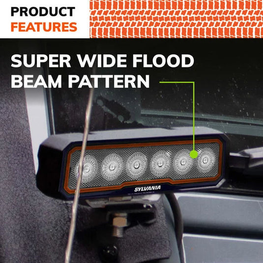 Sylvania Rugged LED Light Bar- Flood Beam