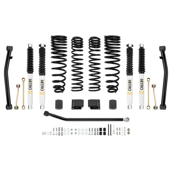 Load image into Gallery viewer, Quadratec Maximum Duty 3.5&quot; Coil Spring Suspension Lift Kit for 20-24 Jeep Gladiator JT
