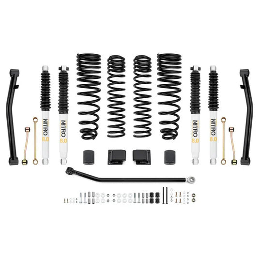 Quadratec Maximum Duty 3.5" Coil Spring Suspension Lift Kit for 20-24 Jeep Gladiator JT