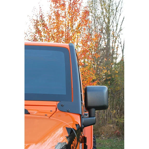 Load image into Gallery viewer, HyLine OffRoad 400.300.150 A Pillar Armor for 07-18 Jeep Wrangler JK
