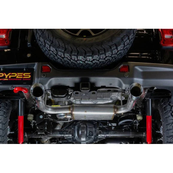 Load image into Gallery viewer, Pypes Performance Exhaust Dual Exit Axle Back Exhaust System for 18-24 Jeep Wrangler JL with 3.6L or 2.0L Engines
