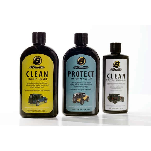 Load image into Gallery viewer, Bestop 11205-00 Three Pack Cleaner and Protectant Kit
