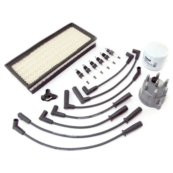 OMIX 17256.04 Ignition Tune Up Kit for 97-98 Jeep Wrangler TJ with 4.0L