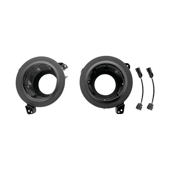 J.W. Speaker 8200693 8700 Evolution J2 Headlight Mounting Kit for 18-24 Jeep Wrangler JL & Gladiator JT