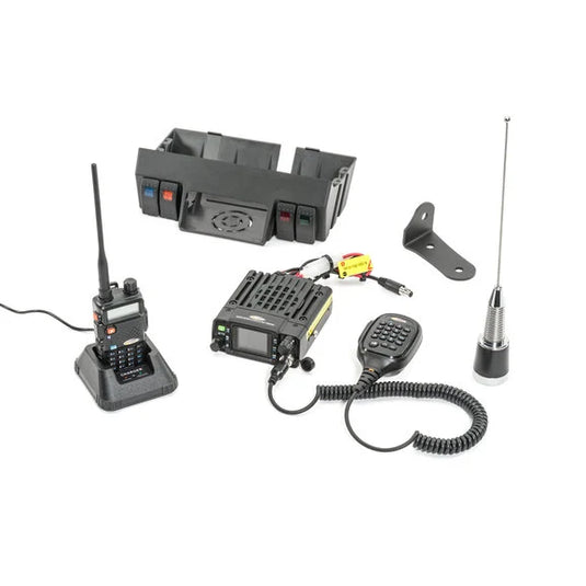 Daystar GMRS Radio with Upper Windshield Mount, and Switches for 07-18 Jeep Wrangler JK