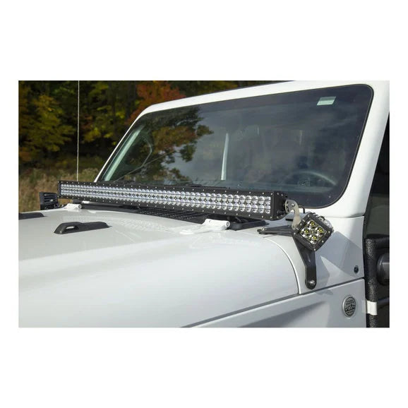 Load image into Gallery viewer, Aries 1110313 Windshield Light Brackets for 18-24 Jeep Wrangler JL &amp; Gladiator JT
