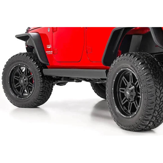 Rough Country PSR610330 Power Running Boards- Dual Electric Motor for 07-18 Jeep Wrangler JK Unlimited 4-Door