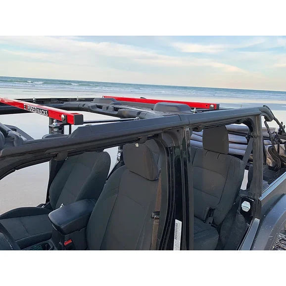 Load image into Gallery viewer, Exposed Racks Under Soft Top Roof Rack for 18-24 Jeep Wrangler Unlimited JL 4-Door
