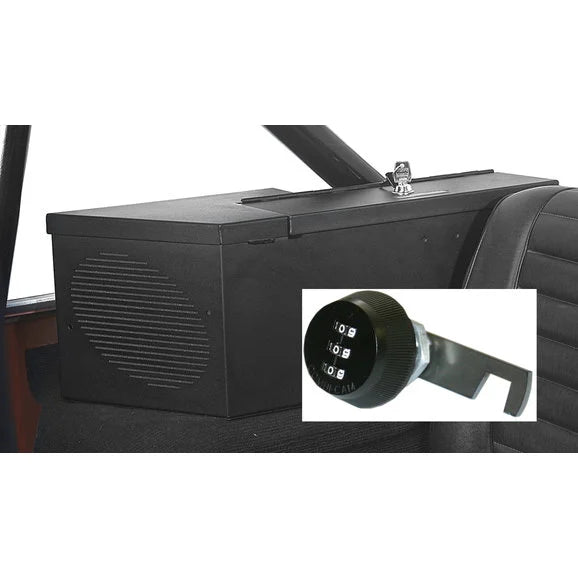 Load image into Gallery viewer, Tuffy Security Speaker Safe in Black for 80-91 Jeep CJ &amp; Wrangler YJ
