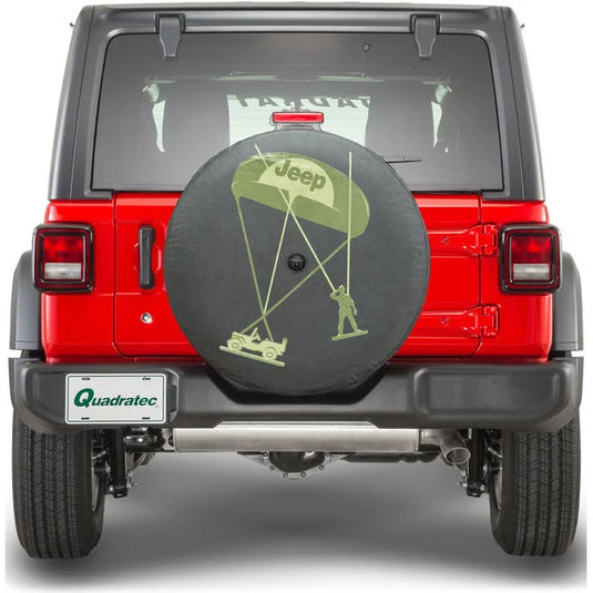 Mopar 82215432 Willy's Logo Spare Tire Cover for 18-21 Jeep Wrangler JL